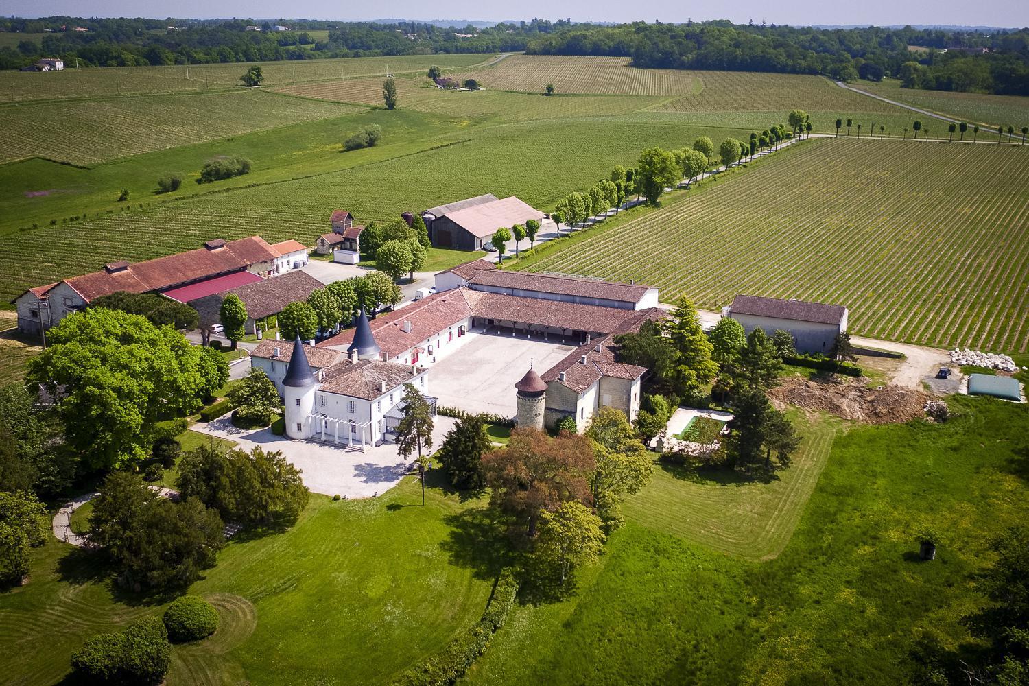Chambres D'Hotes Du Chateau De Seguin Lignan-de-Bordeaux Exterior foto
